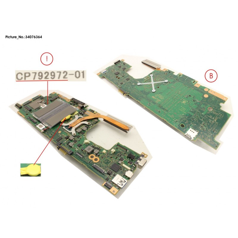 34076364 - MAINBOARD ASSY I7 10510U