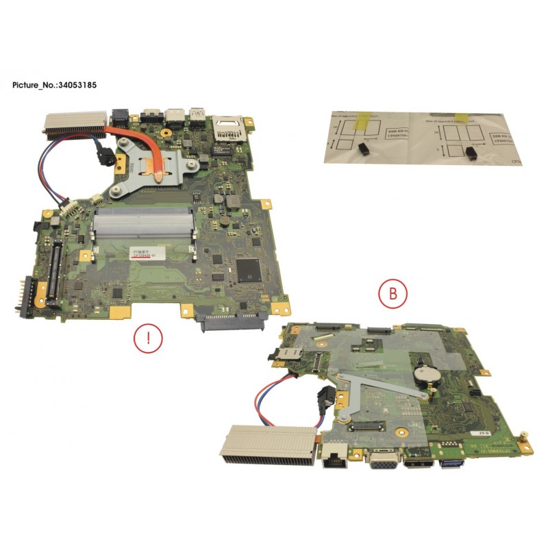 34053185 - MAINBOARD ASSY CEL 3865U