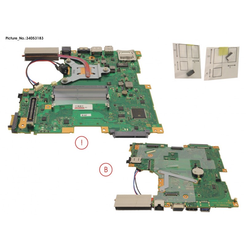 34053183 - MAINBOARD ASSY I5 7200U