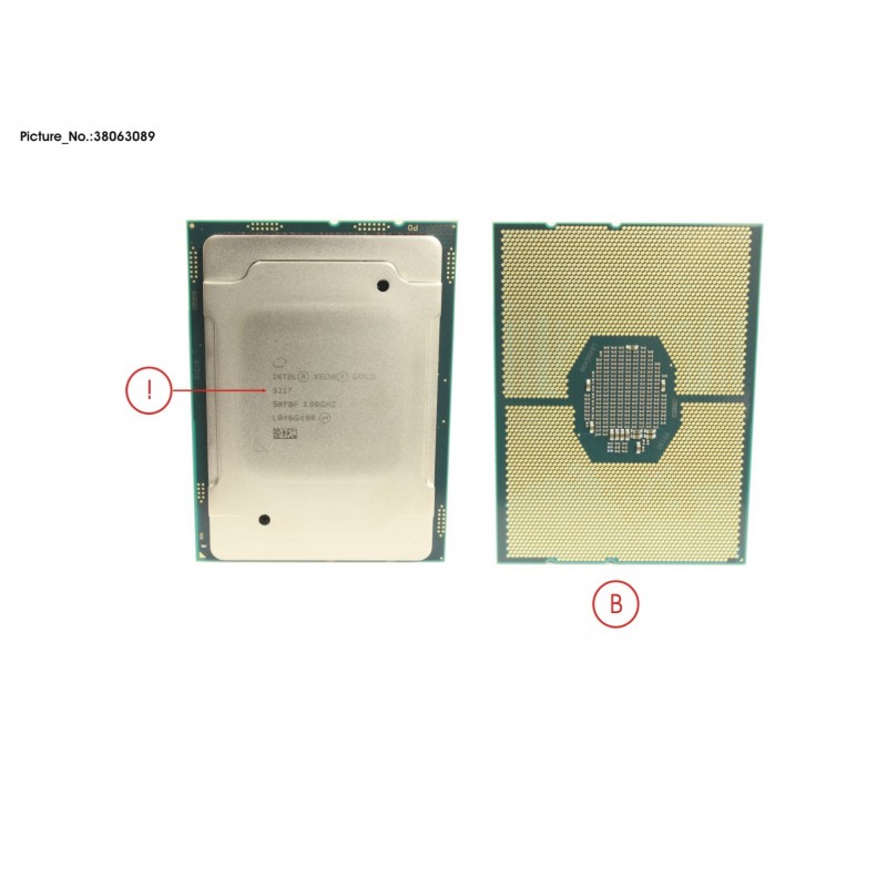 38063089 - CPU INTEL XEON GOLD 5217 3000 115W