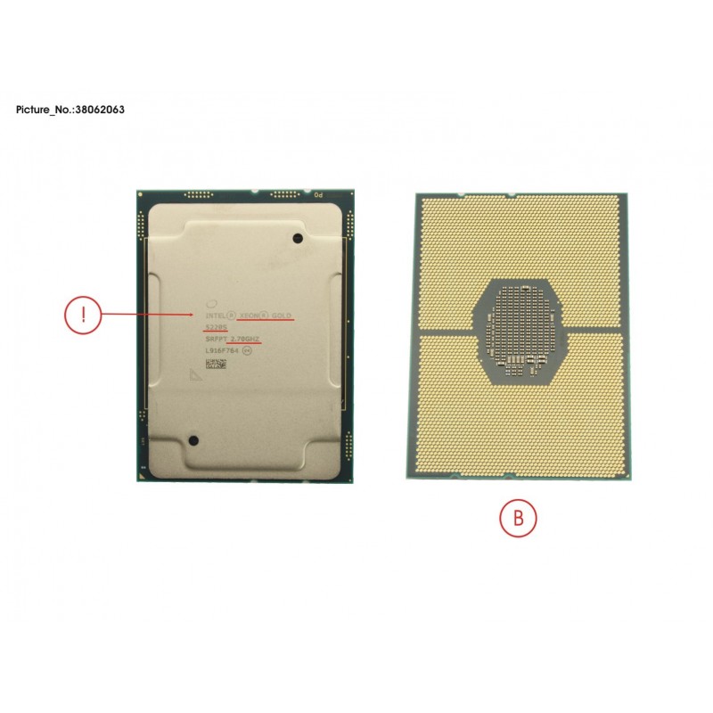 38062063 - CPU INTEL XEON GOLD 5220S - 2700 125W