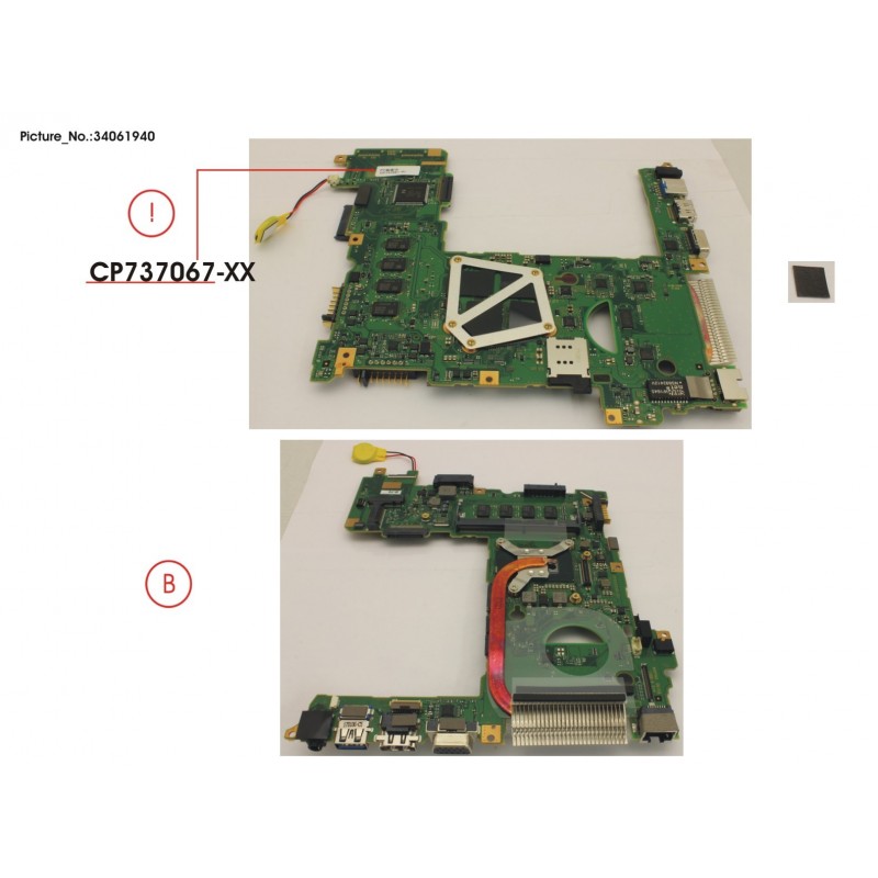 34061940 - MAINBOARD ASSY I5 7300U