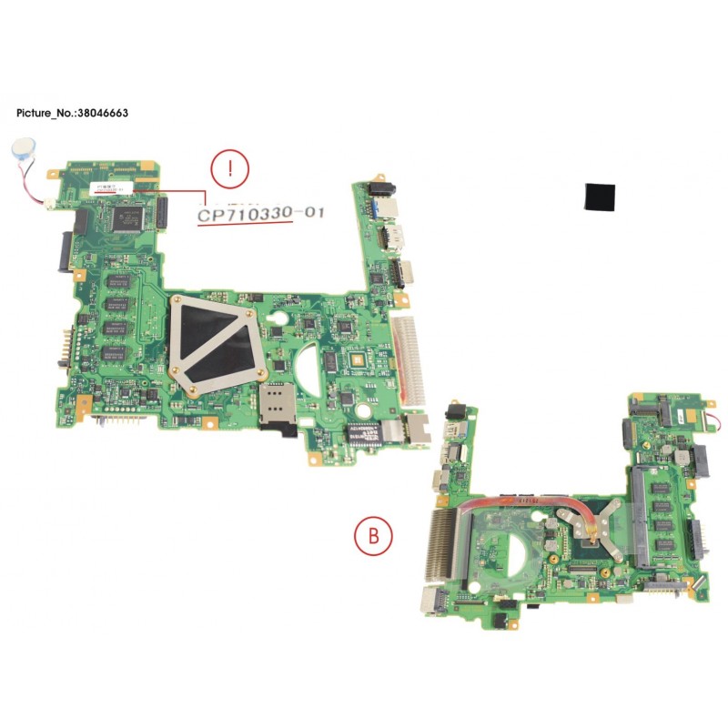 38046663 - MAINBOARD ASSY I5 6200U