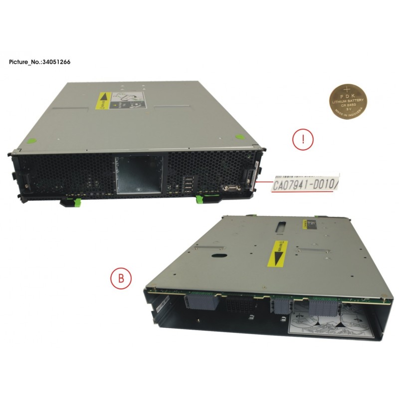 34051266 - SYSTEM BOARD UNIT W/HDDBP