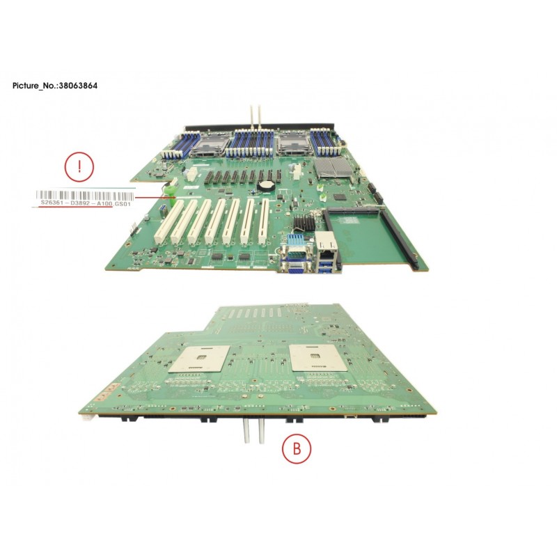 38063864 - MB BOTTOM D3892-A RX4770M6