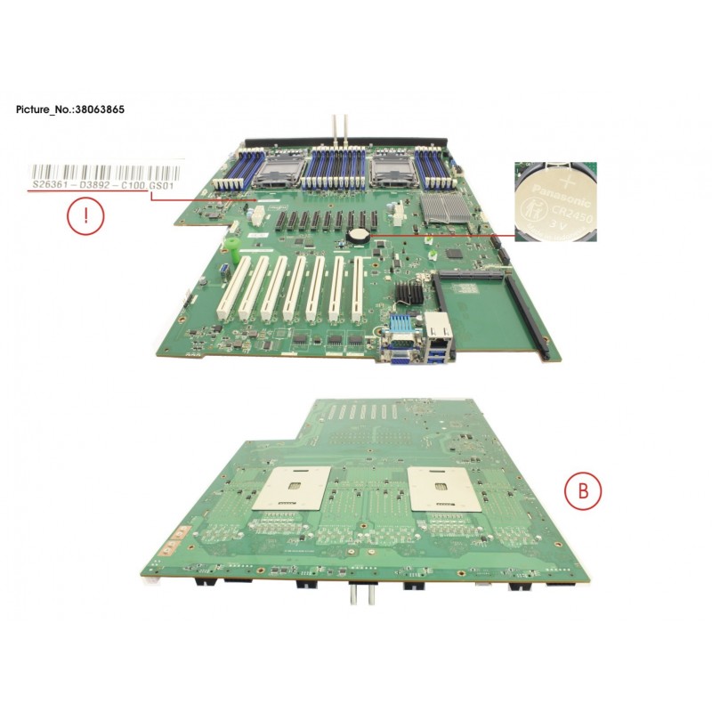 38063865 - MB BOTTOM PFR D3892-C RX4770M6