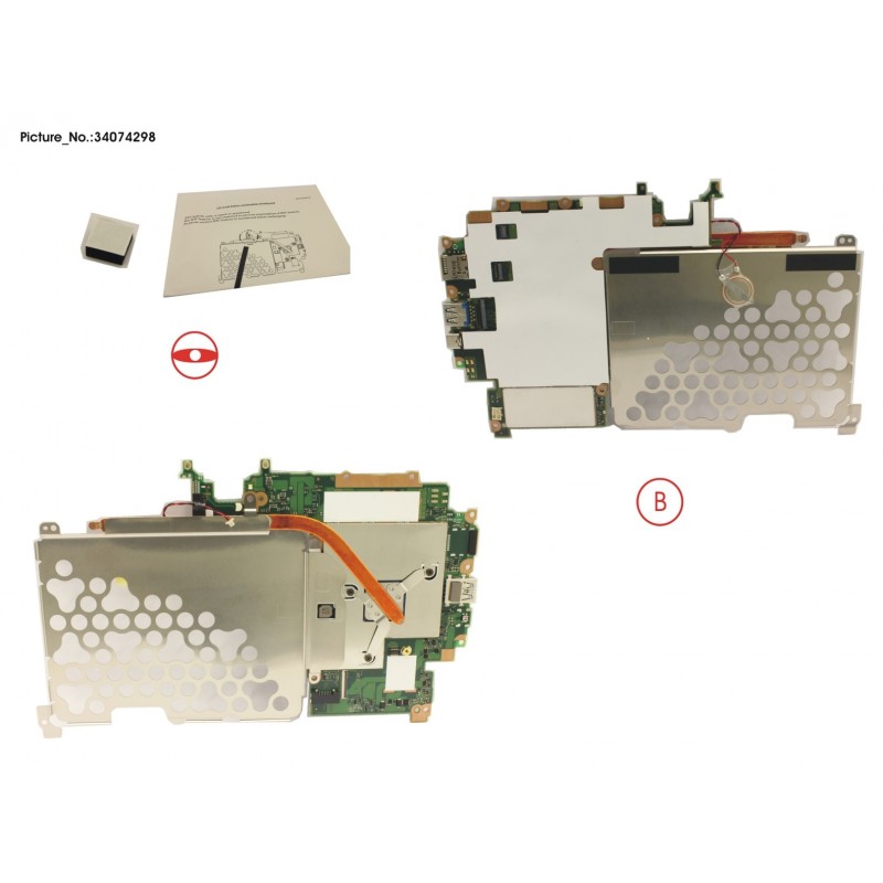 34074298 - MAINBOARD ASSY CEL N4000 / 4GB