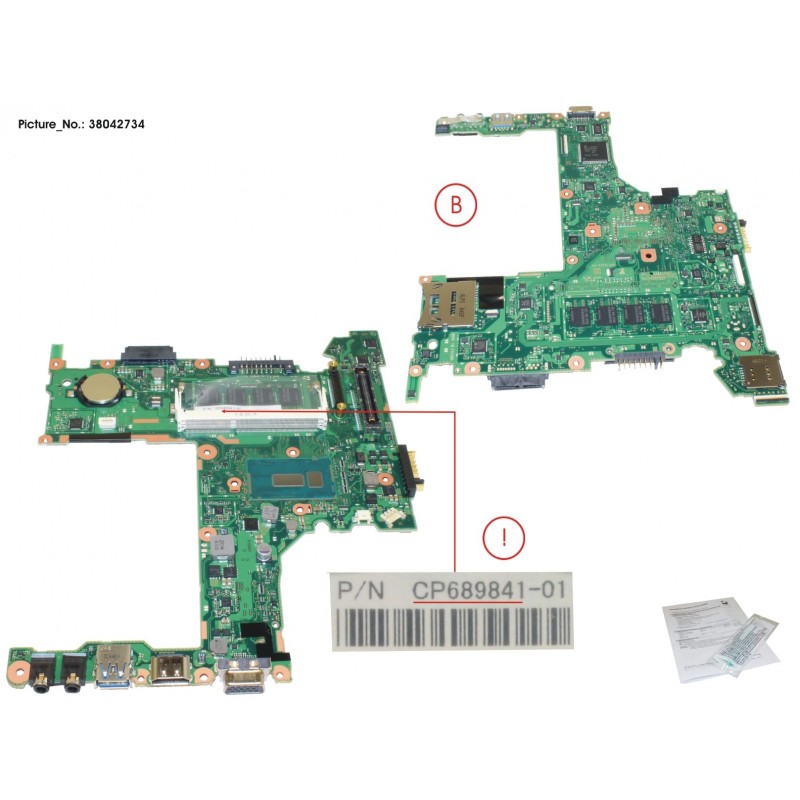 38042734 - -G-MAINBOARD ASSY I7-5600U (VPRO)