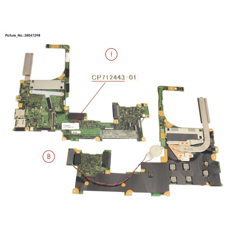 38047298 - MAINBOARD I5-6200U/4GB