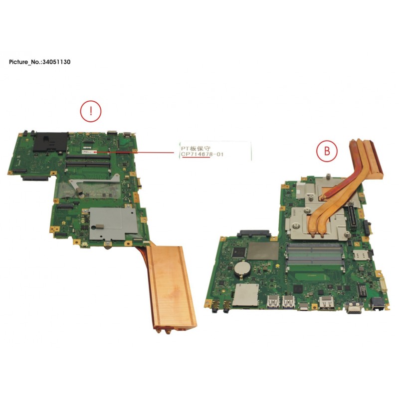 34051130 - MAINBOARD I5-6440HQ GT2 MS1QC M1000M