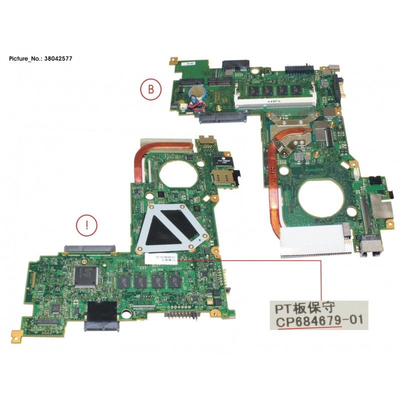 38042577 - MAINBOARD ASSY I7 5600U