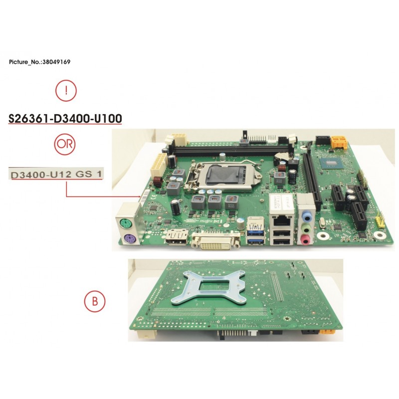 38049169 - MAINBOARD D3400 (U)