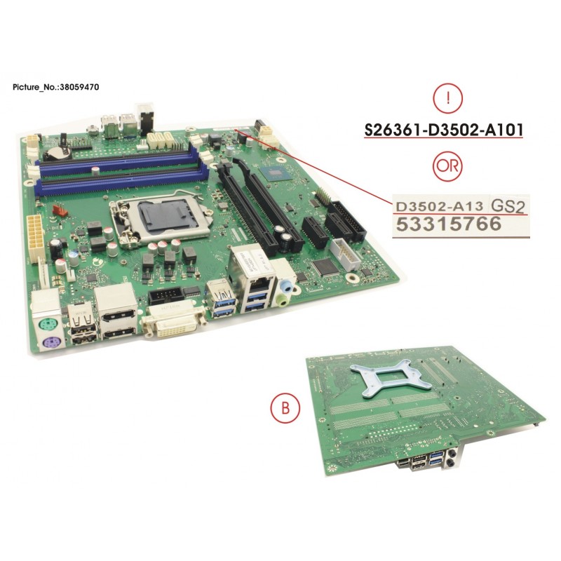 38059470 - MAINBOARD D3502A