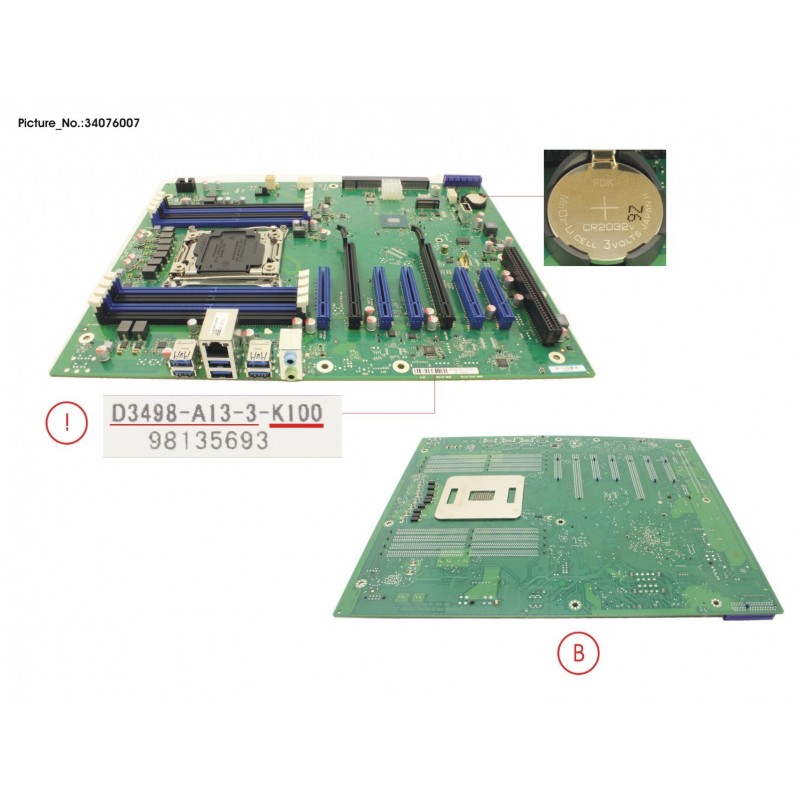 34076007 - MAINBOARD D3498A