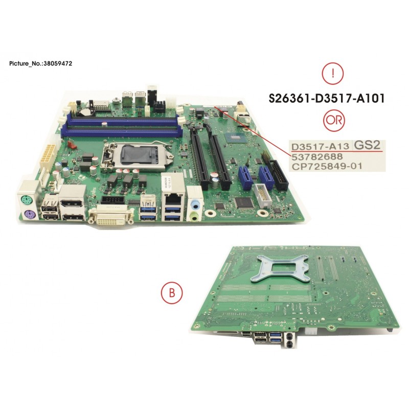 38059472 - MAINBOARD D3517A