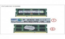 34037274 - MEMORY 4GB DDR3-1600