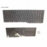 34079045 - KEYBOARD BLACK W/ BL BELGIUM