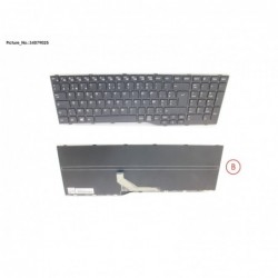 34079025 - KEYBOARD BLACKBELGIUM