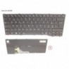 34079009 - KEYBOARD BLACK W/ BL SWISS