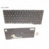 34079006 - KEYBOARD BLACK W/ BL UK