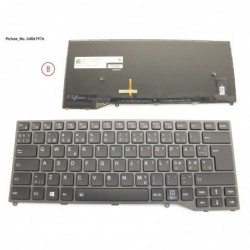 34067976 - KEYBOARD BLACK W/ BL NORDIC/EST