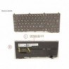 34076493 - KEYBOARD BLACK W/ BL ITALY