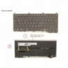 34076495 - KEYBOARD BLACK W/ BL TURKEY