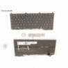 34076486 - KEYBOARD BLACK W/ BL US