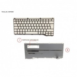 34078250 - KEYBOARD WHITE...