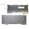 38042680 - KEYBOARD BLACK W/ BL EAST EUROPE