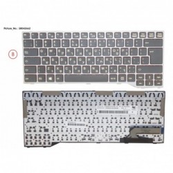 38042662 - KEYBOARD BLACK W/O TS HEBREW