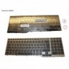 38042953 - KEYBOARD 10KEY BLACK W/O TS ARABIC/UK