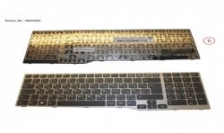 38039825 - KEYBOARD 10KEY BLACK W/O TS ARABIC/UK