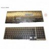 38039825 - KEYBOARD 10KEY BLACK W/O TS ARABIC/UK