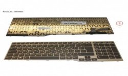 38039826 - KEYBOARD 10KEY BLACK W/O TS HEBREW