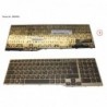 38039826 - KEYBOARD 10KEY BLACK W/O TS HEBREW