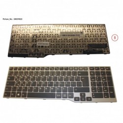 38039822 - KEYBOARD 10KEY BLACK W/O TS TURKEY