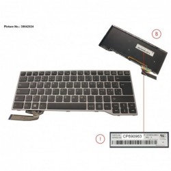 38042924 - KEYBOARD BLACK...