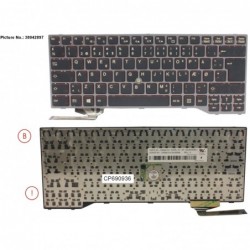 38042897 - KEYBOARD BLACK W/ TS DENMARK