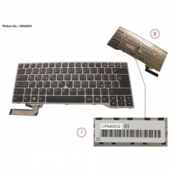 38042893 - KEYBOARD BLACK W/ TS ITALY